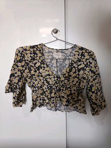 Cute Floral Top