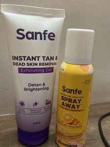 Sanfe Detan & Hair Removal Duo