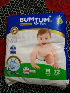 Baby Pants Medium Size 72 Piece