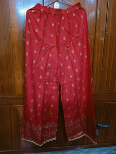 Yellow Flair Kurti With Plazo