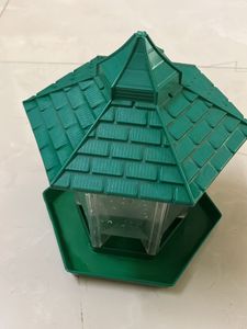 Green Bird Feeder
