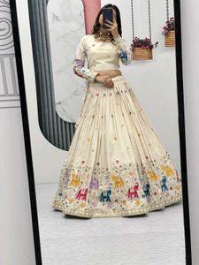 New Wedding Wear Silk Lehenga Choli