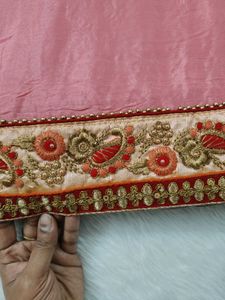 Saree In Heavy Border
