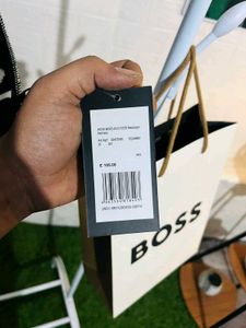 Hugo Boss Logo Scarf