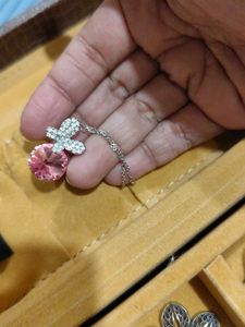 Combo - Swarovski Pendant and Zirconia Studs
