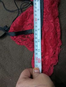 Red 🖤Lace Bra 32,34