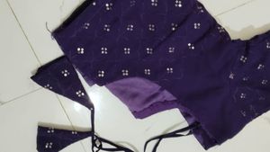 Purple Ethnic Skirt