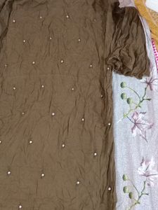 2 Kurthi,With Mirror Work