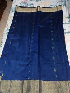 Floral Pattern Silk Saree