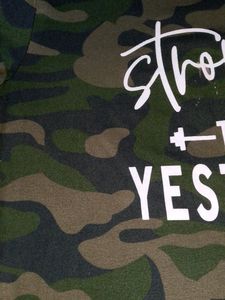 Camouflage Print Unisex Tshirt