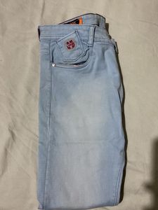 Light Wash Denim Jeans