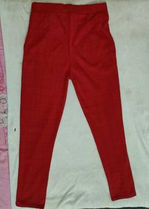 Red Checkered Pants