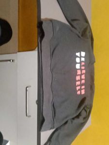 Believe Yourself Black Sweater