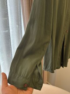 Zara Green Shirt