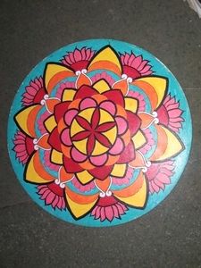 Handmade mandala Art 🎨