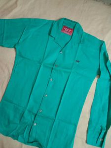 Green Casual Shirt