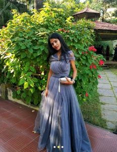 Pretty Gray Gown