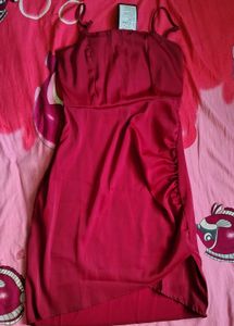 Red Bodycon Mini Dress