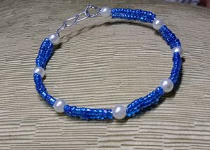 COMBO OF HANDMADE PENDENT AND BRACELET 🔵