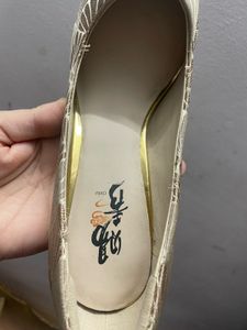 Elegant Gold Heels