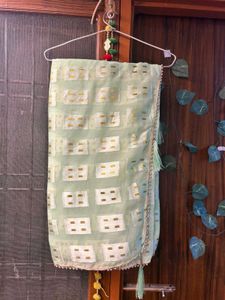 Mint Green Saree