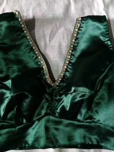 Emerald Green  Blouse