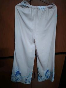 Floral Design Palazoo Soft Fabric 🌷