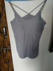 Gray Color Slip With Pad