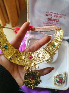 24k gold polish Jewelry Set