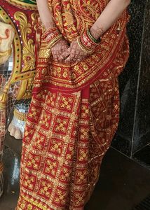Red Bridal Saree