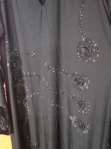 Beautiful Lycra And Velvet Abaya For Sale