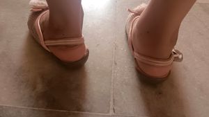 Pink Grils Sandal Number 9