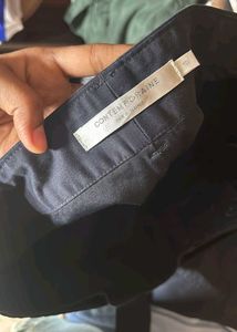 Black Belted Cargo Skirt