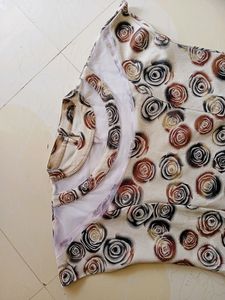 Popcorn Fabric Gown...