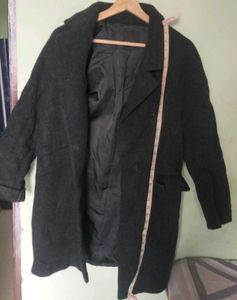 Classic Wool Overcoat With Free Delivery