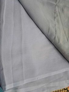 Plain Lavender Colour Saree