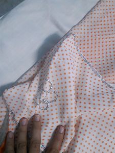 Saree With Stitched Blouse