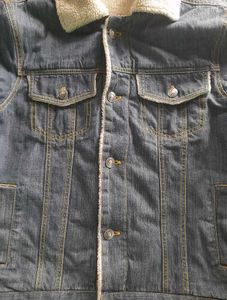 📢 FOR SALE: YAMMA Sherpa-Lined Denim Jacket