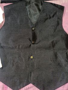Boy Black Coat Paint New
