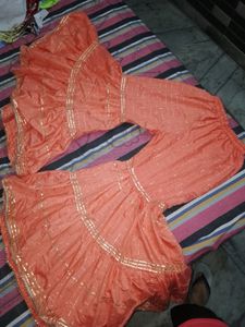 Medium Peach Shraraa Set