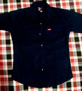Levi's Navy Blue Shirt