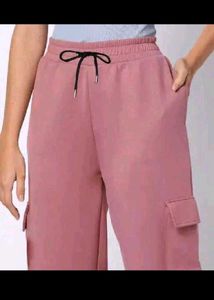 Dusty Rose Cargo Pants