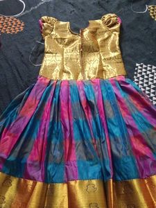 Kids Silk Gown