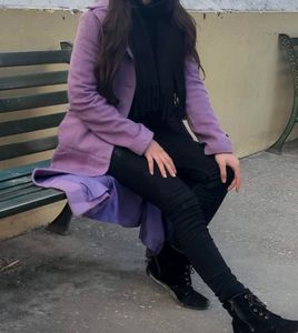 Lavender Winters overcoat