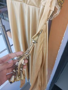 Golden Frock For Girls