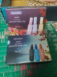 Aqualogica Body Mist Set of 3