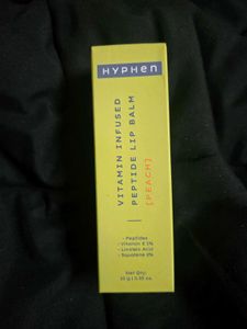 Hyphen Vitamin Infused Peptide Lip Balm - Peach