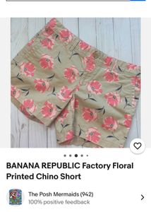 Orginal Banana Republic shorts at 70% disc