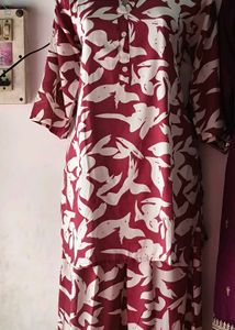 Floral Print Top &amp; Palazzos