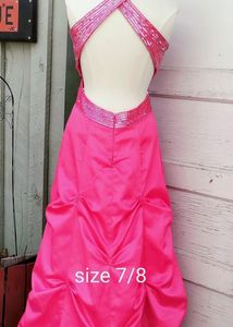 Rose pink gown